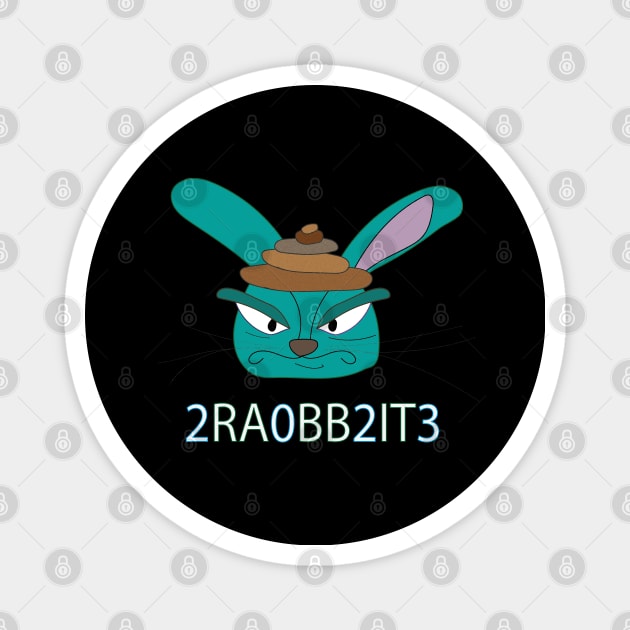 Rabbit 2023 Magnet by IbaraArt